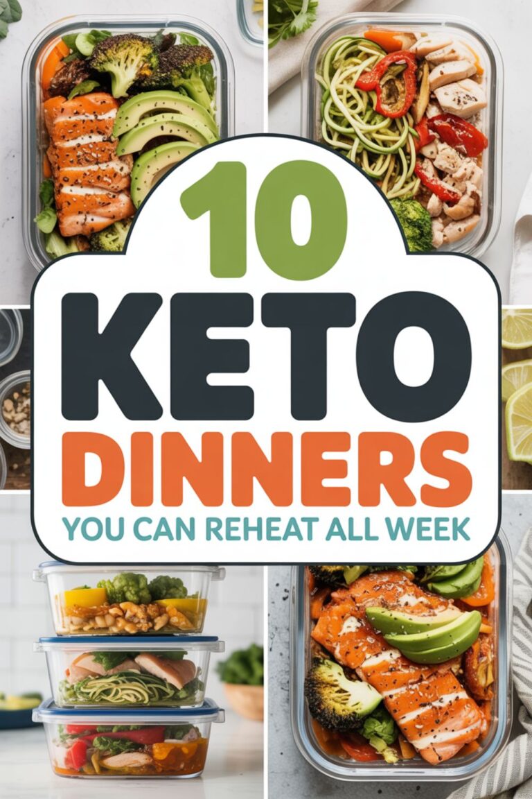 10 Keto Dinners You Can Reheat All Week