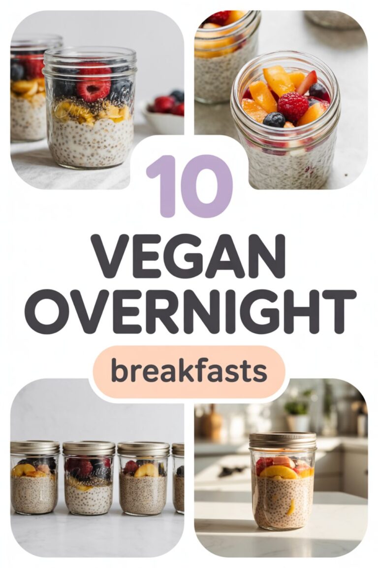 10 Vegan Breakfasts You Can Prep Overnight