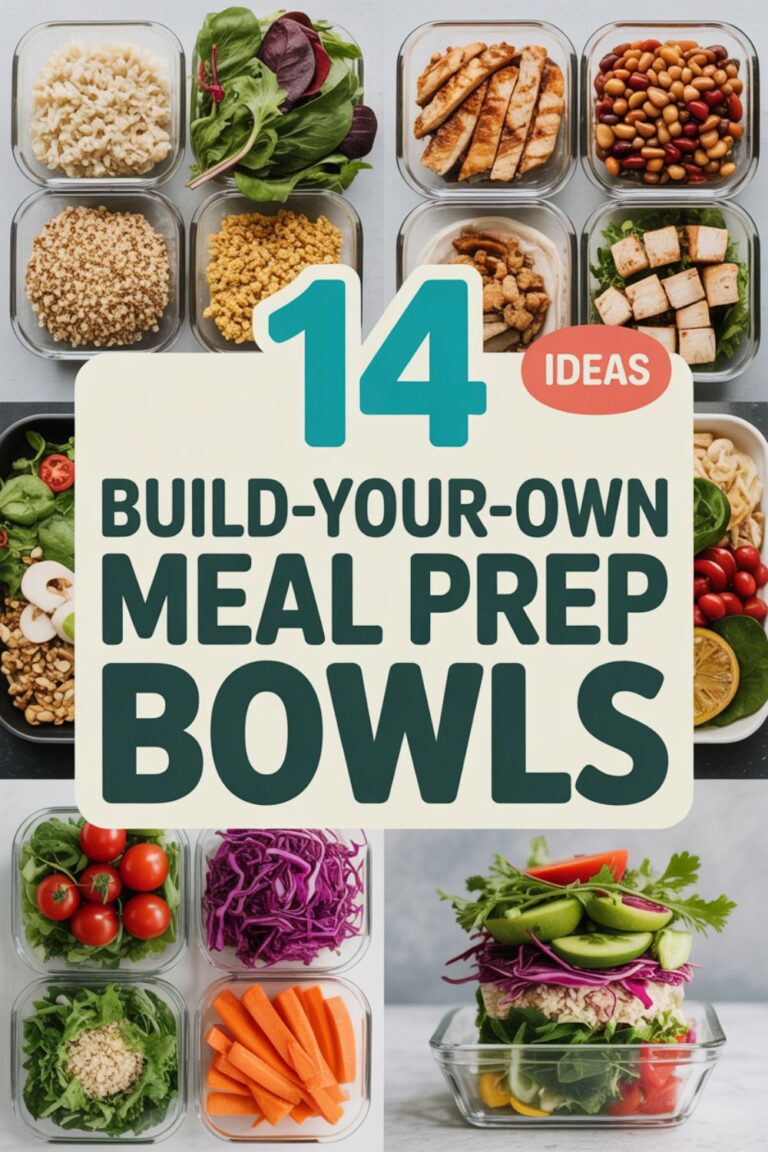 14 Build-Your-Own Meal Prep Bowl Ideas