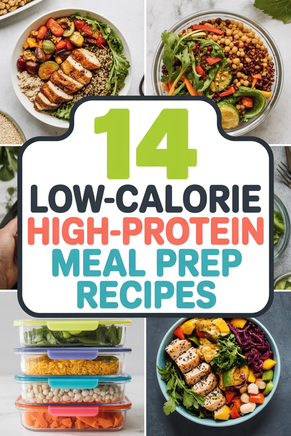 14 Low Calorie High Protein Meal Prep Recipes