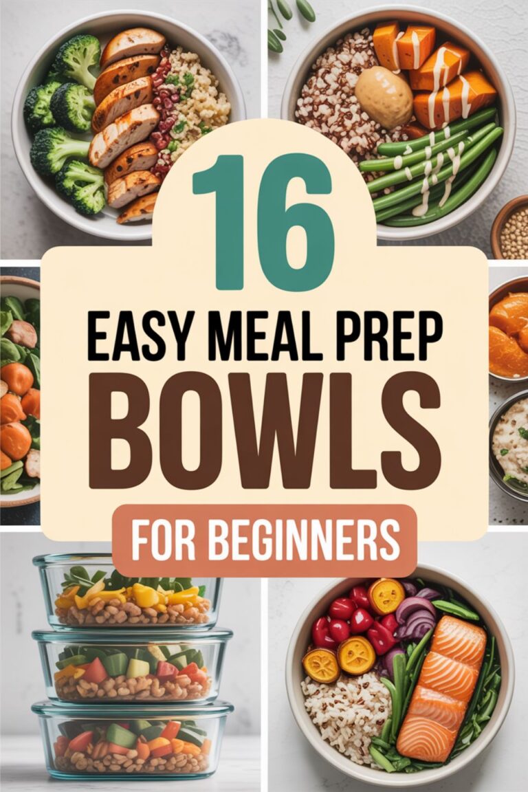 16 Easy Meal Prep Bowls for Beginners