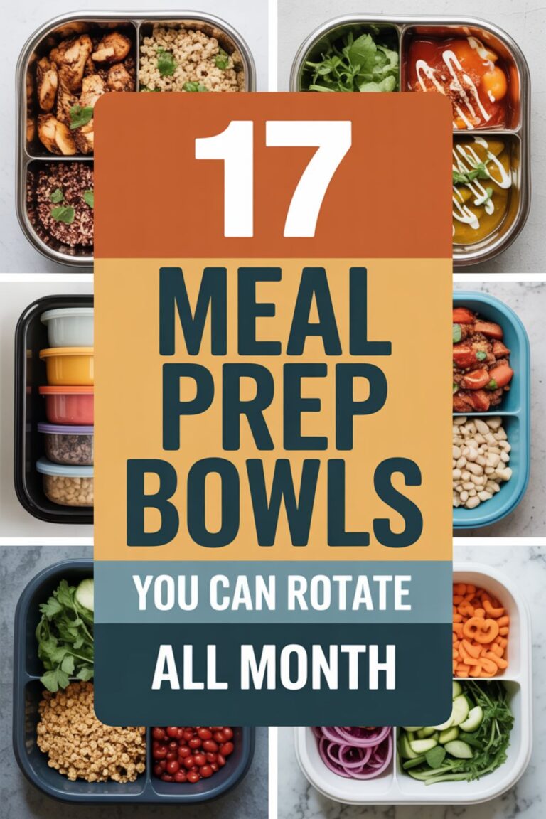 17 Meal Prep Bowls You Can Rotate All Month