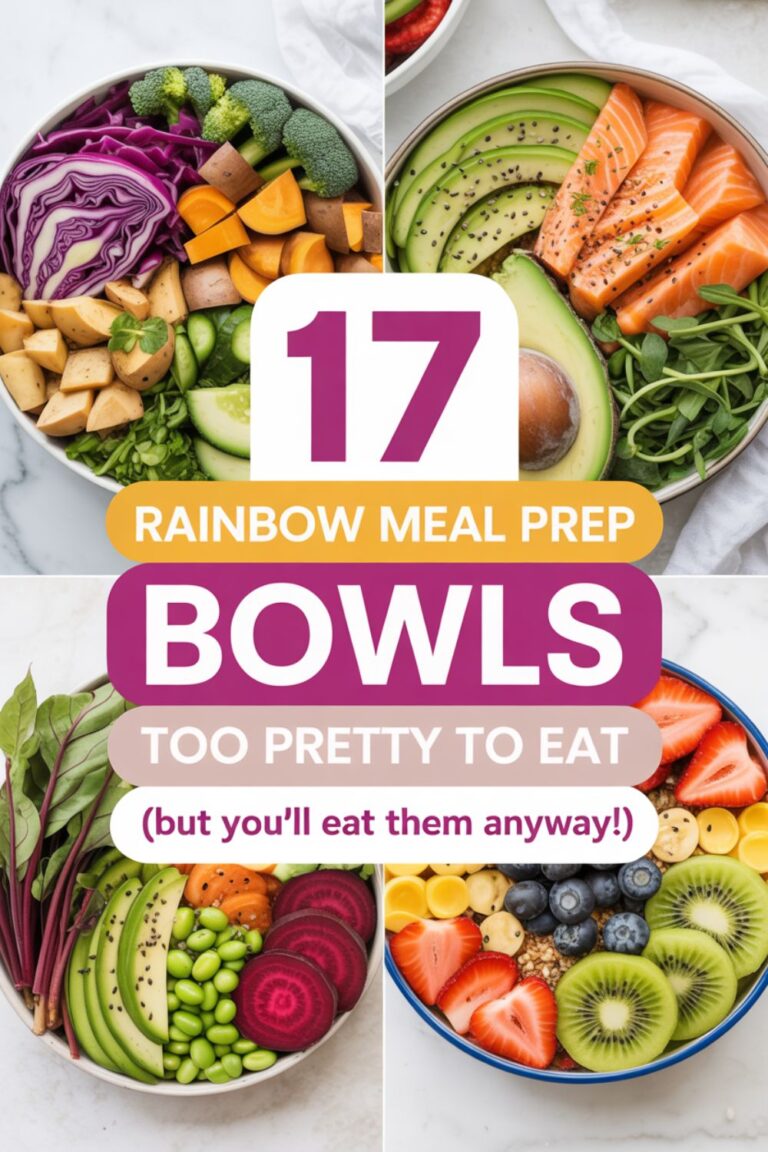 17 Rainbow Meal Prep Bowls That Look Too Pretty to Eat