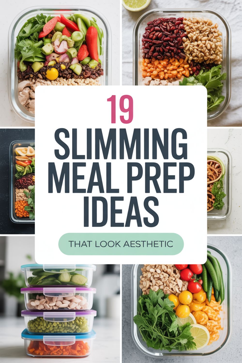 19 Slimming Meal Prep Ideas That Look Aesthetic