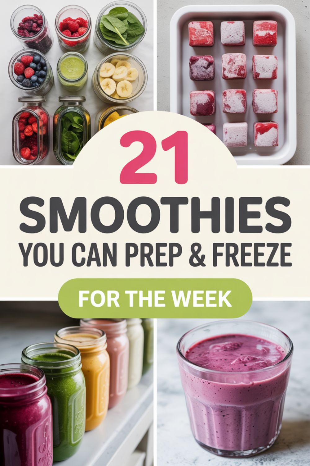 21 Smoothies You Can Prep and Freeze for the Week
