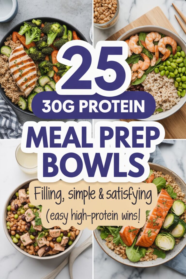 25 30g-Protein Meal Prep Bowls 13 25 30g-Protein Meal Prep Bowls