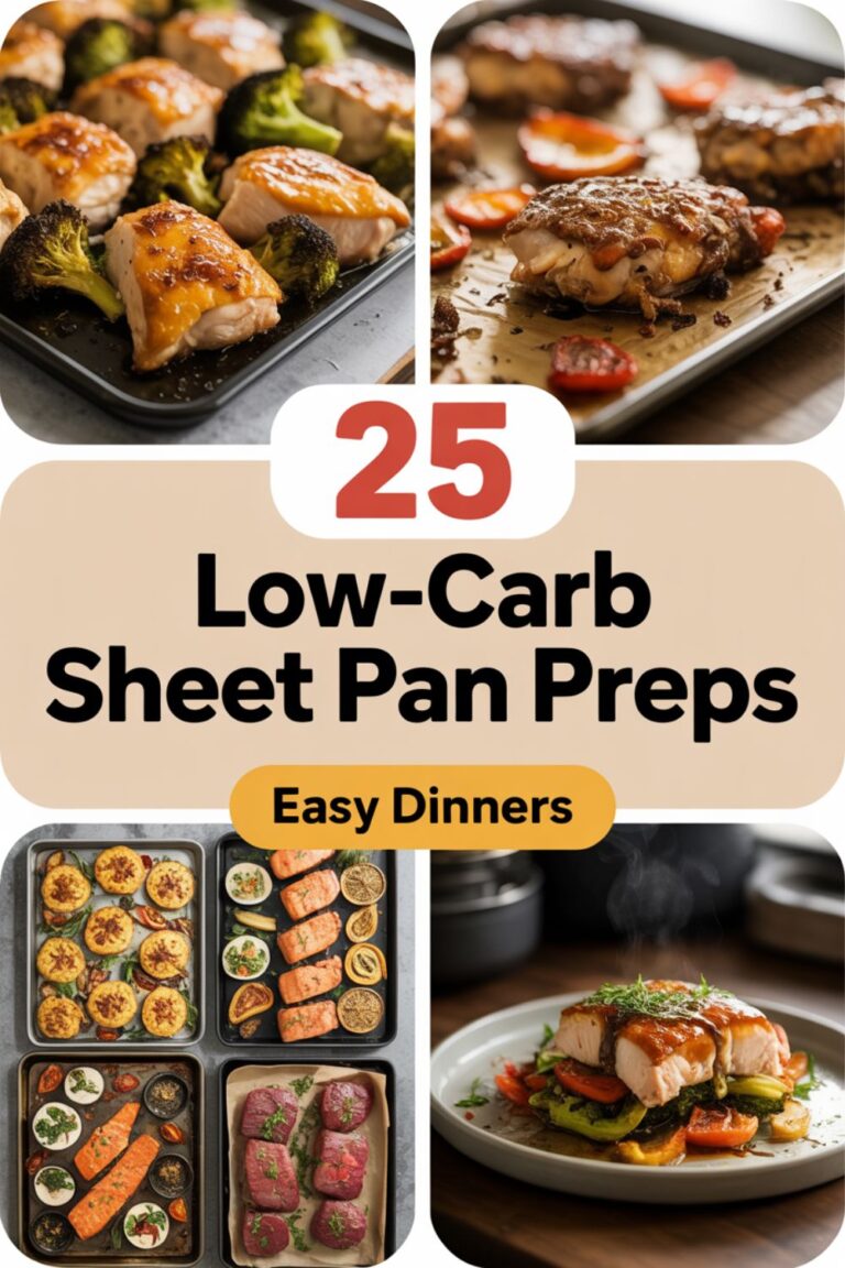 25 Low-Carb Sheet Pan Preps for Easy Dinners