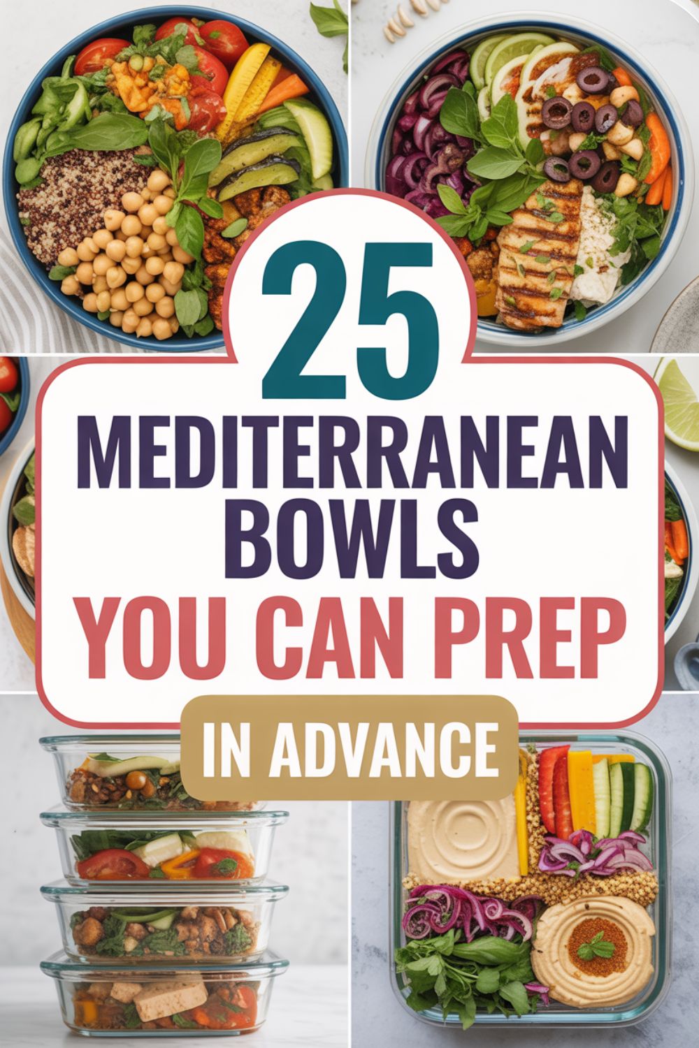 25 Mediterranean Bowls You Can Prep in Advance