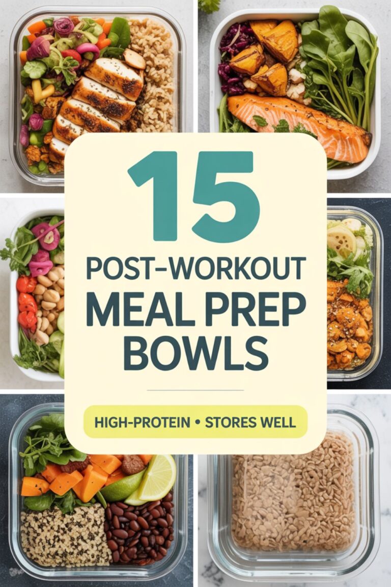15 Post-Workout Bowls That Store Well