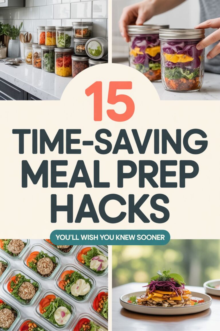 15 Time-Saving Meal Prep Hacks You’ll Wish You Knew Sooner