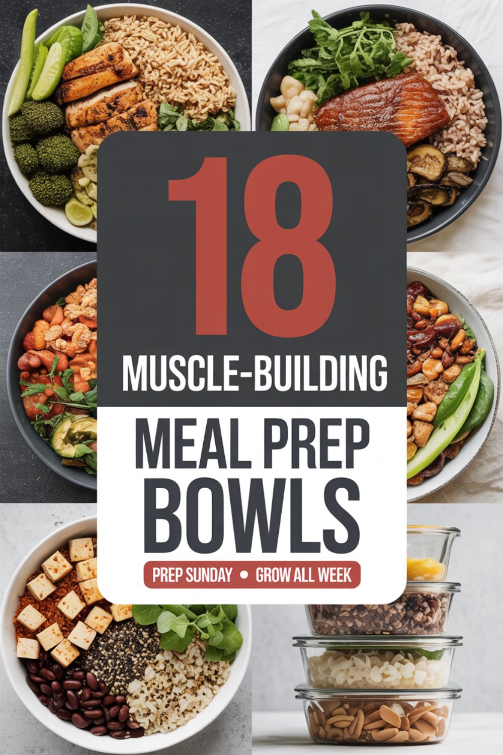 18 Muscle Building Bowls You Can Prep Sunday