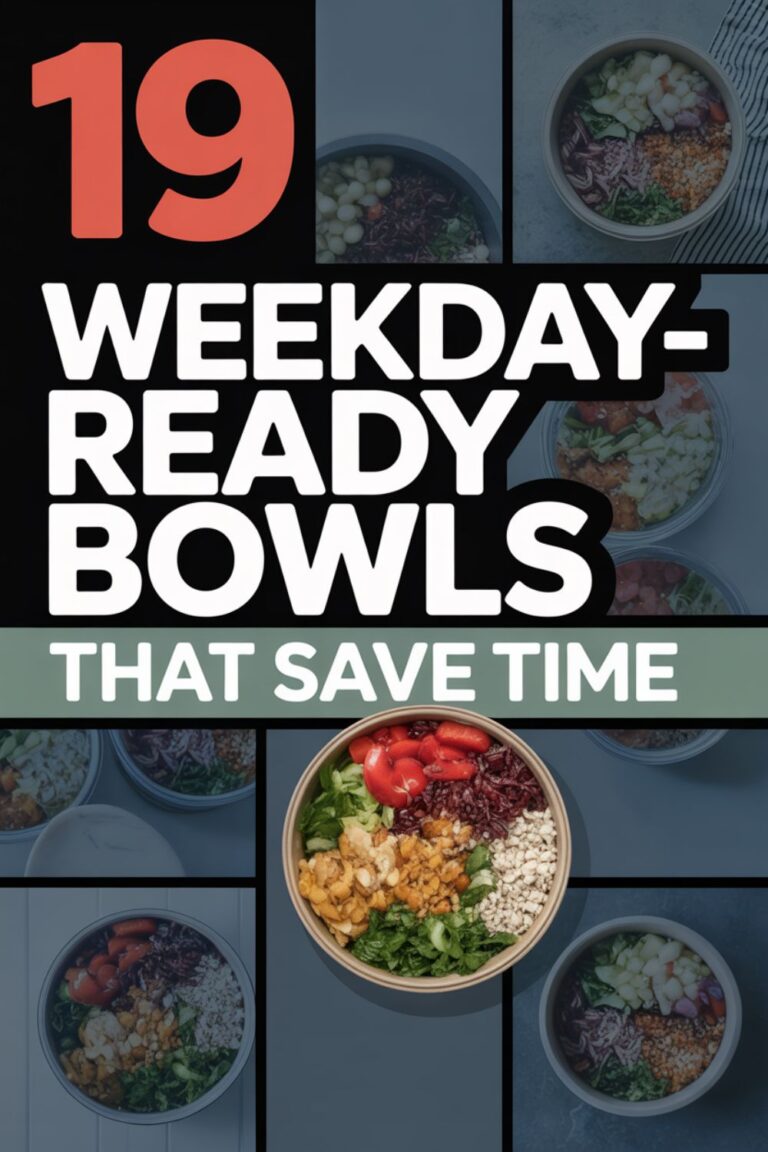 19 Weekday-Ready Bowls That Save Time