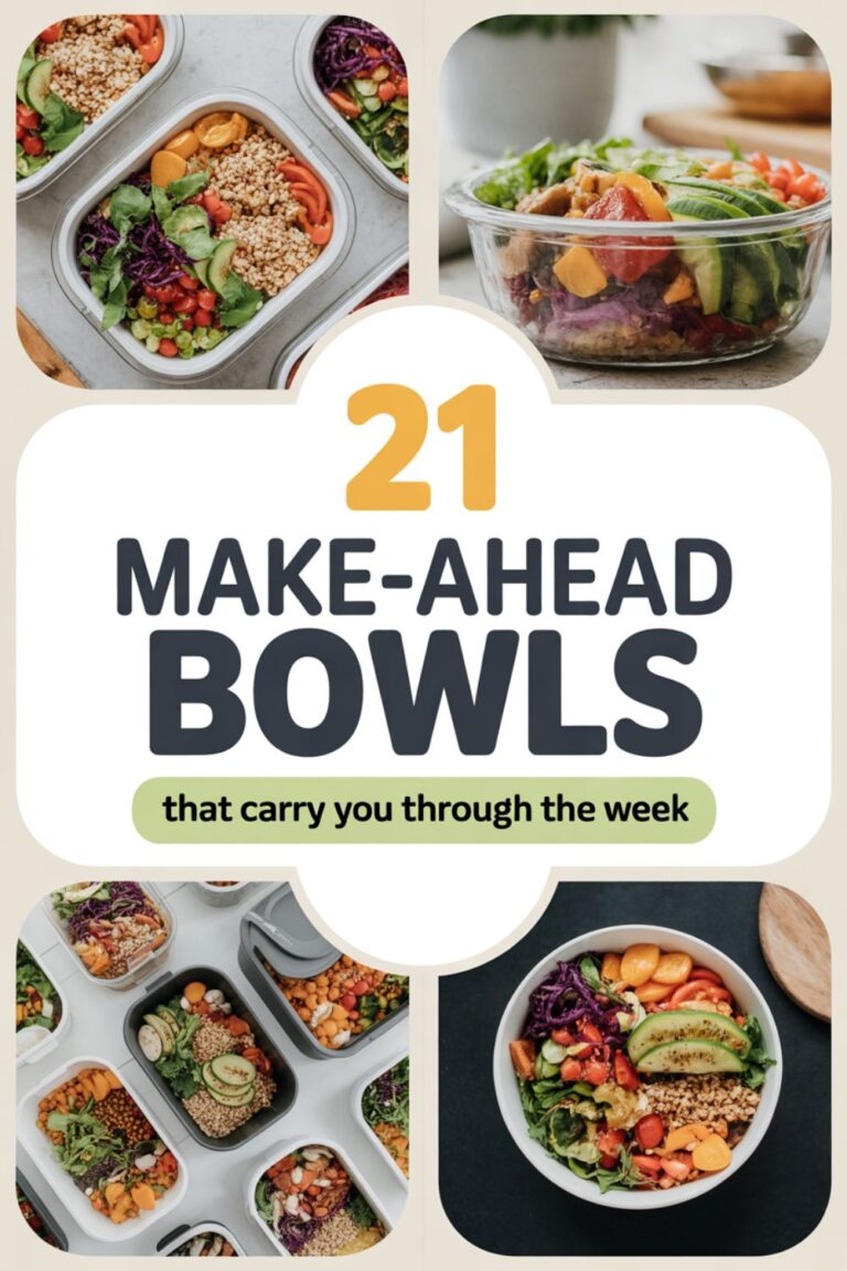 21 Make-Ahead Bowls That Carry You Through the Week 1 21 Make-Ahead Bowls That Carry You Through the Week