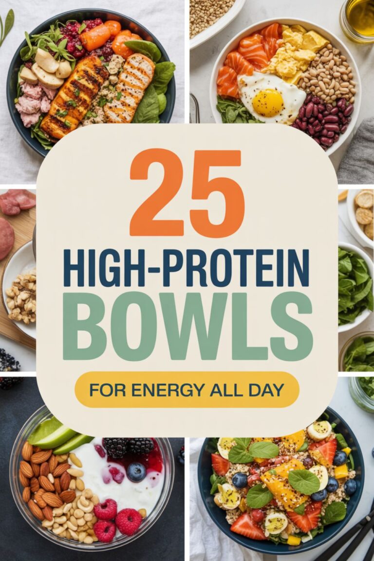 25 High-Protein Bowls for Energy All Day