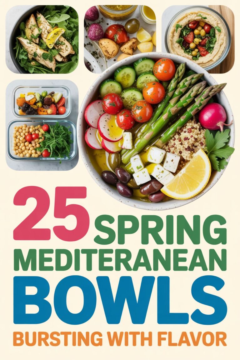 25 Spring Mediterranean Bowls Bursting with Flavor