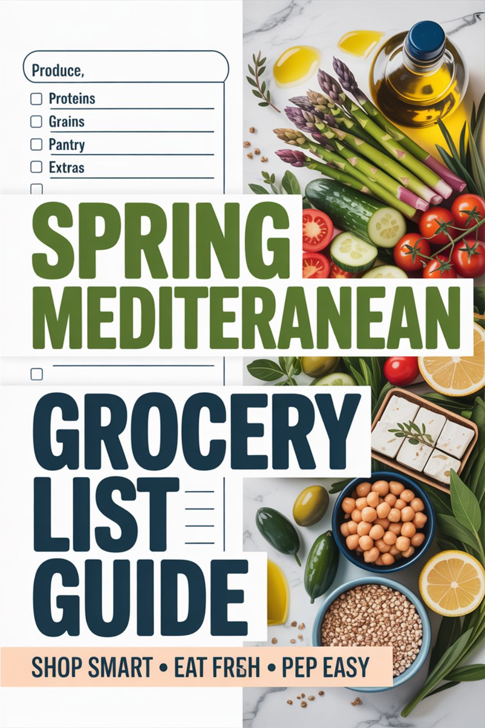 How to Build a Spring Mediterranean Grocery List