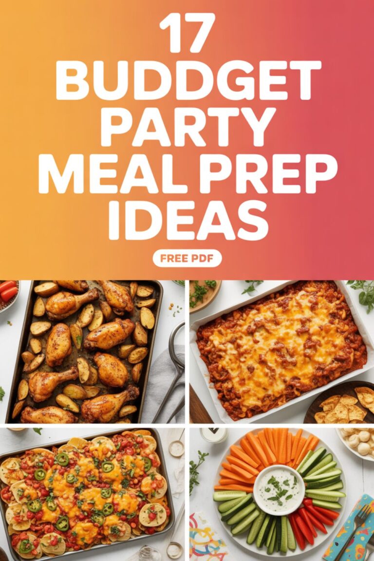 17 Budget Party Meal Prep Ideas for a Crowd 11 17 Budget Party Meal Prep Ideas for a Crowd