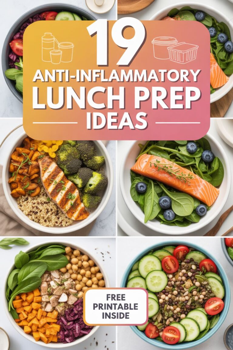 19 Anti-Inflammatory Lunch Prep Ideas That Actually Taste Good