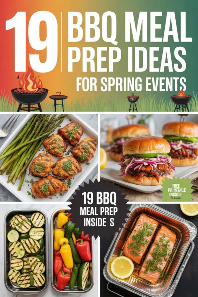 19 BBQ Meal Prep Ideas For Spring Events