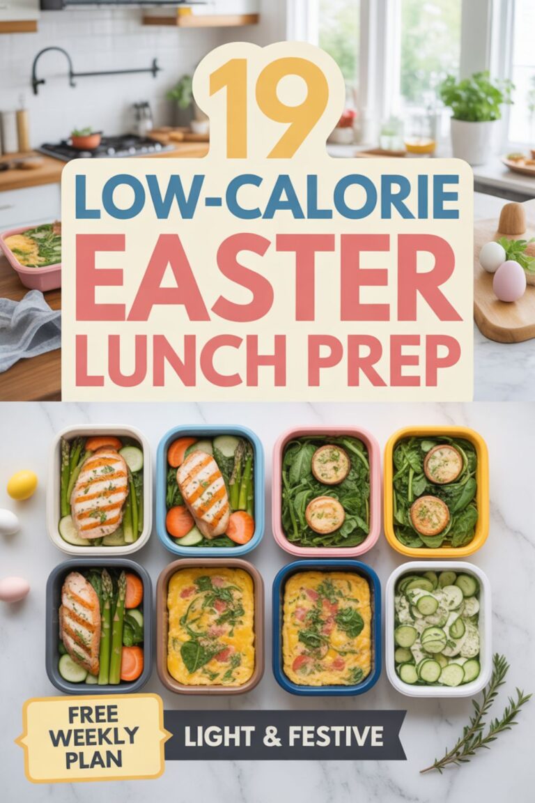 19 Low-Calorie Easter Lunch Prep Ideas That Actually Feel Festive