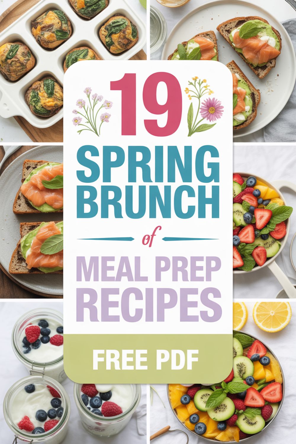 19 Spring Brunch Meal Prep Recipes