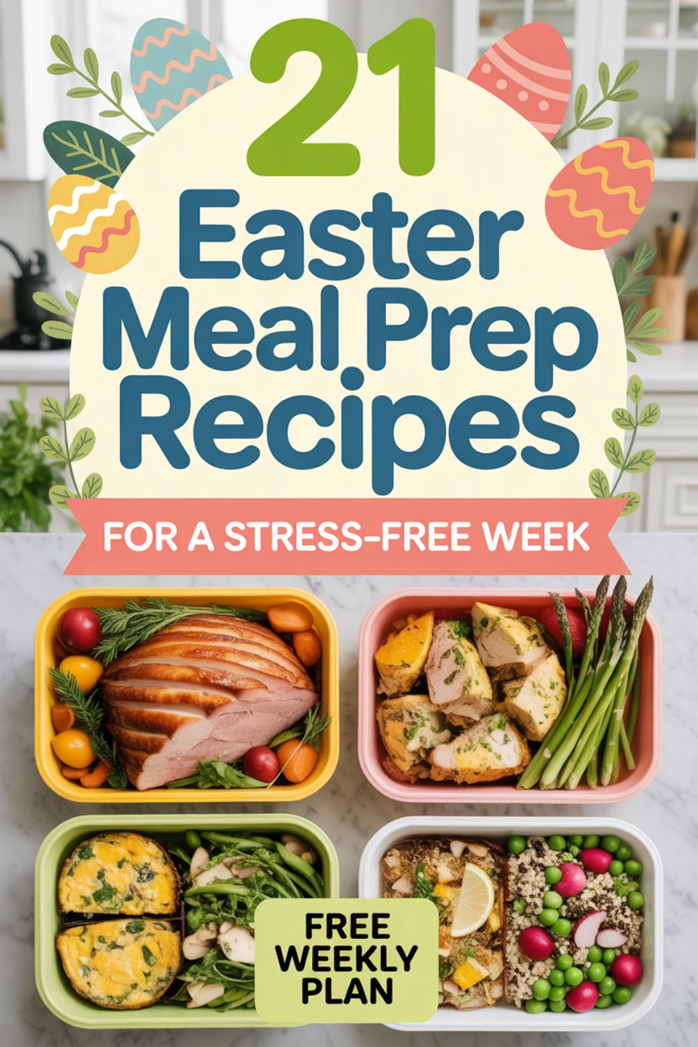21 Easter Meal Prep Recipes for a Stress Free Week