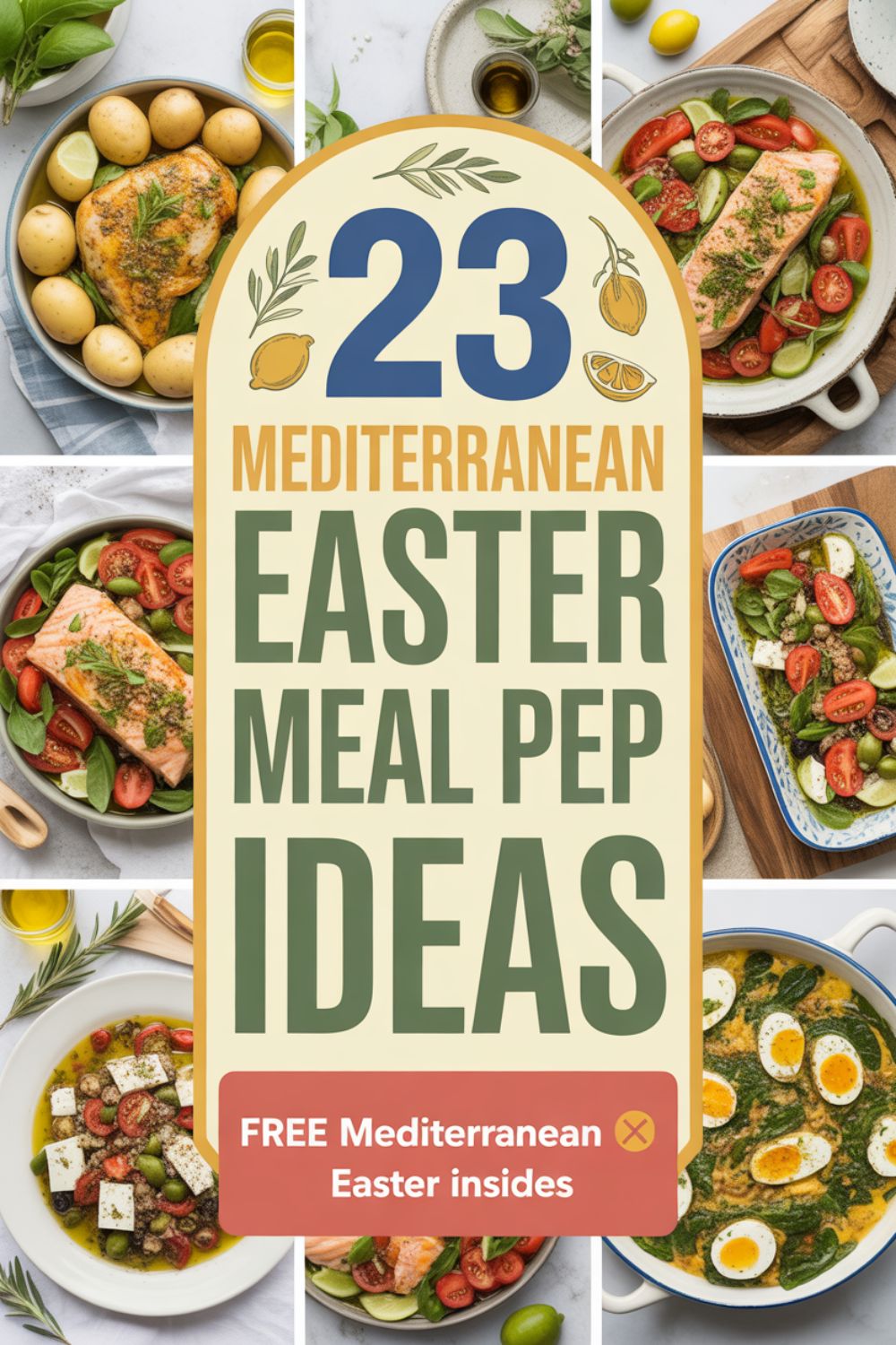 23 Mediterranean Easter Meal Prep Ideas
