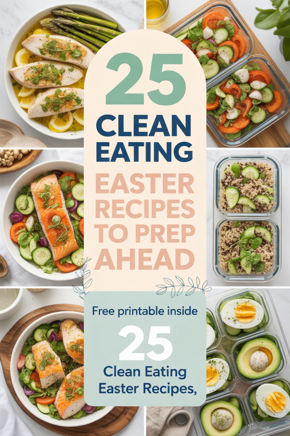 25 Clean Eating Easter Recipes to Prep Ahead