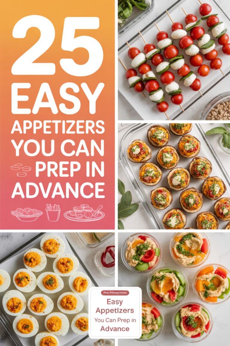 25 Easy Appetizers You Can Prep in Advance 5 25 Easy Appetizers You Can Prep in Advance