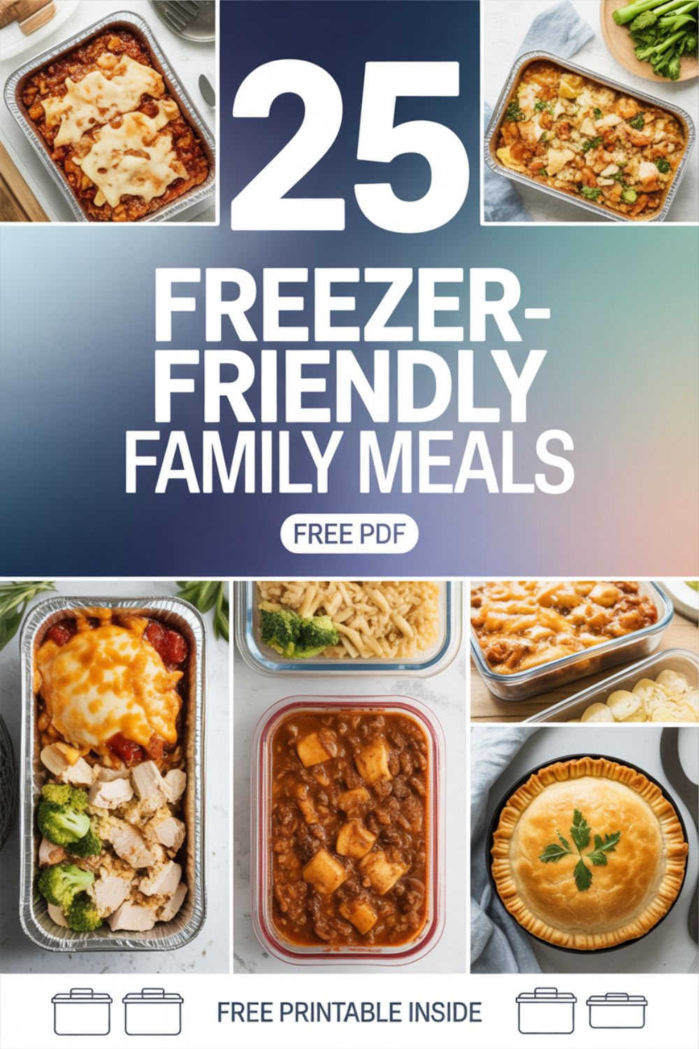 25 Freezer Friendly Family Meals