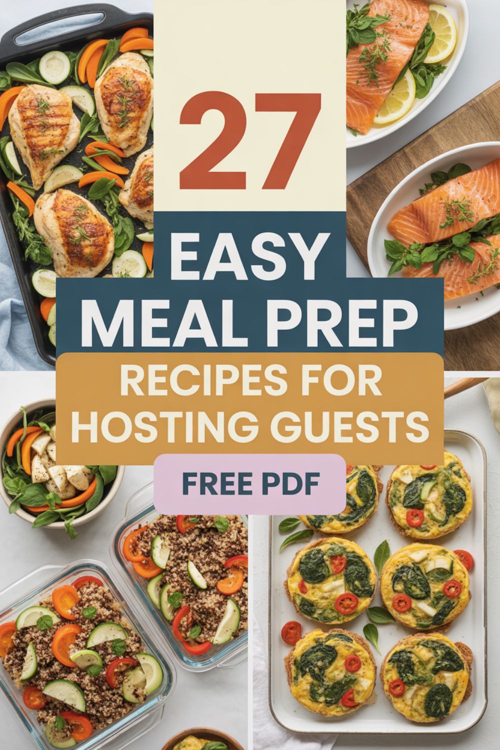27 Easy Meal Prep Recipes for Hosting Guests