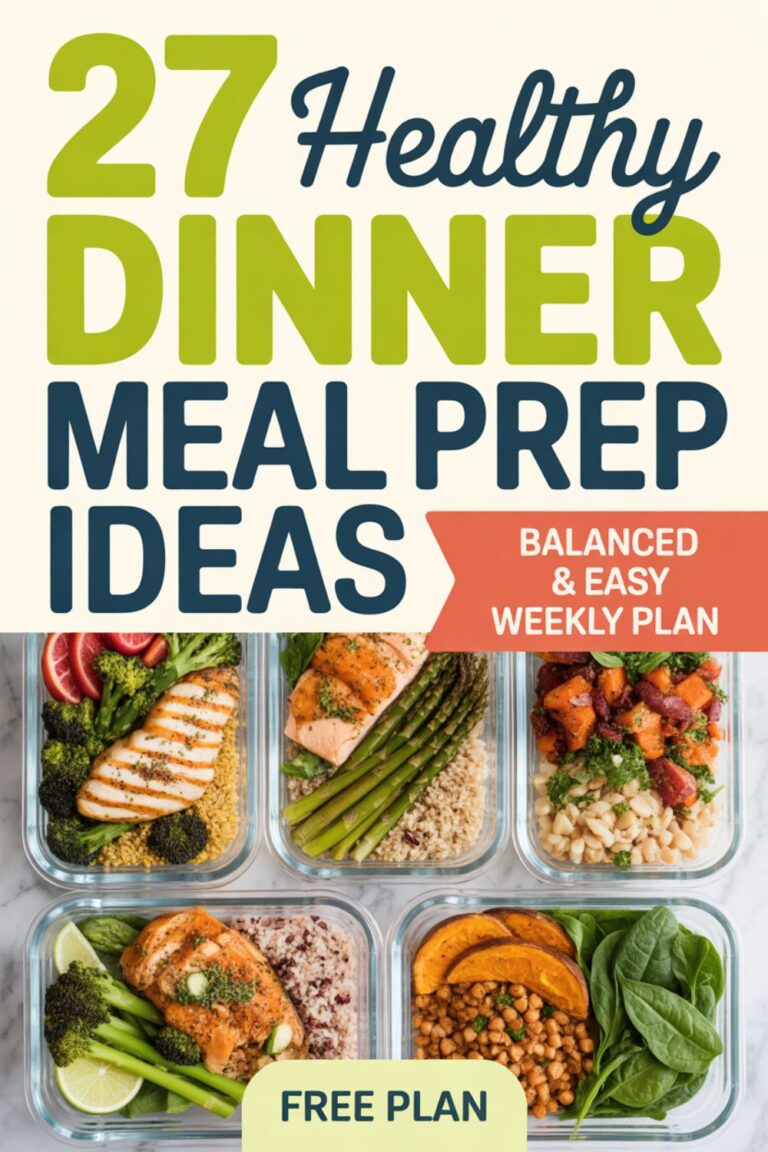 27 Healthy Dinner Meal Prep Ideas That Actually Make Your Week Better 11 27 Healthy Dinner Meal Prep Ideas That Actually Make Your Week Better