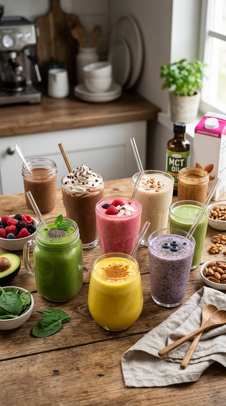 21 Keto Smoothies & Shakes For On-The-Go 2 21 Keto Smoothies & Shakes For On-The-Go