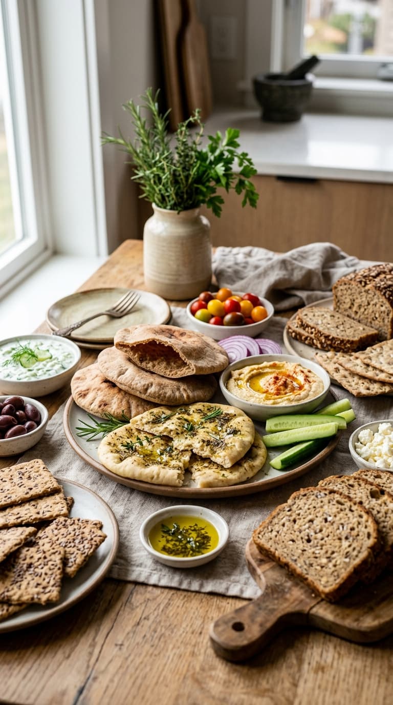 21 Mediterranean Diet Bread Alternatives (Pita, Flatbread & More)