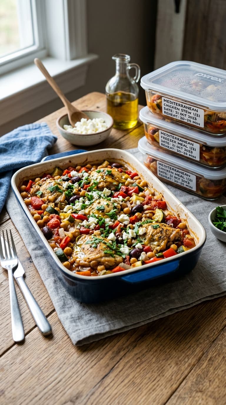 21 Mediterranean Diet Freezer Meals To Stock Up On