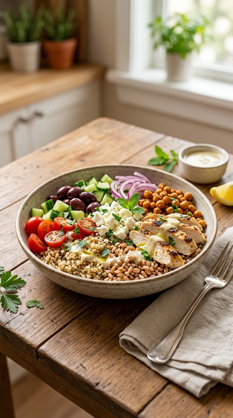 21 Mediterranean Grain Bowls For Lunch Meal Prep
