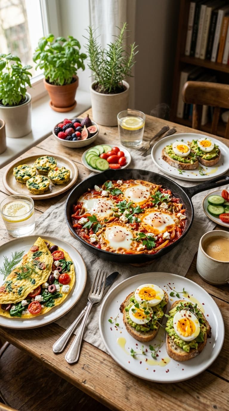 22 Mediterranean Diet Egg Recipes For Breakfast & Brunch