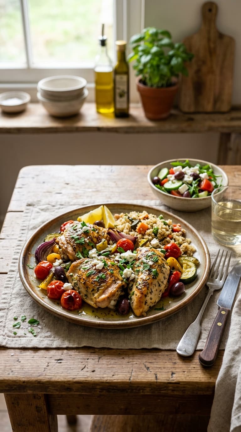 25 Mediterranean Diet Chicken Recipes: 12 Easy Dinners