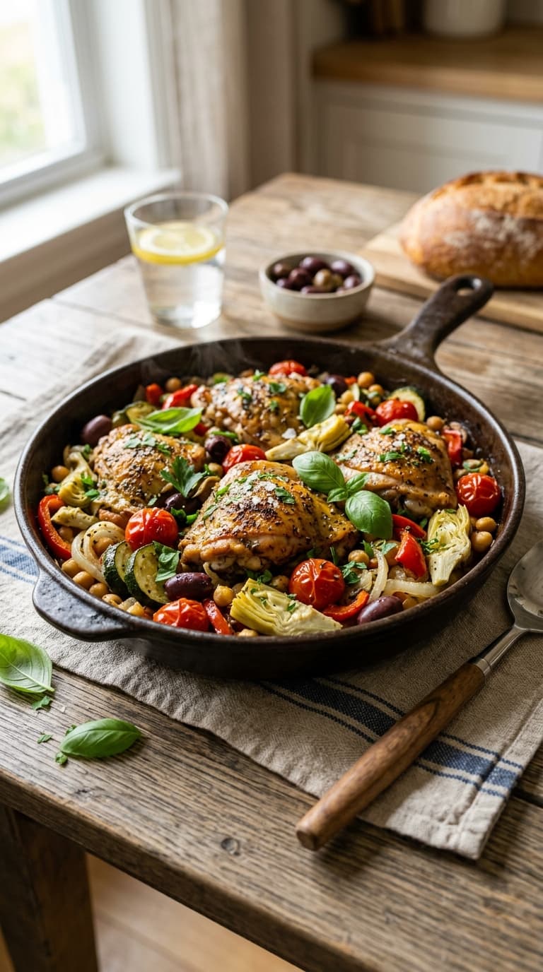 25 Mediterranean Diet One-Pan Dinner Recipes