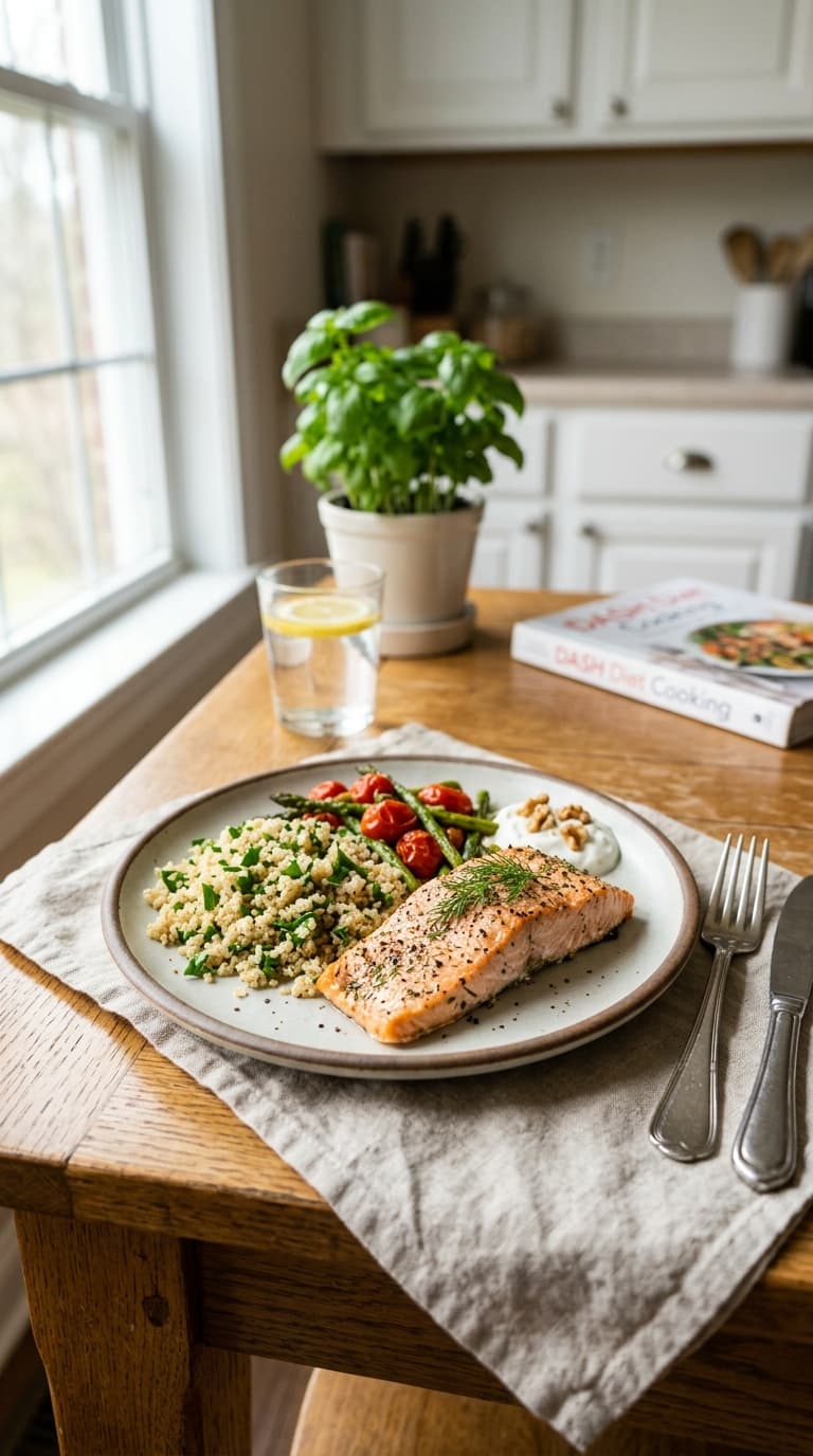 7-Day DASH Diet Plan For Beginners (Lower BP Naturally) 2 7-Day DASH Diet Plan For Beginners (Lower BP Naturally)