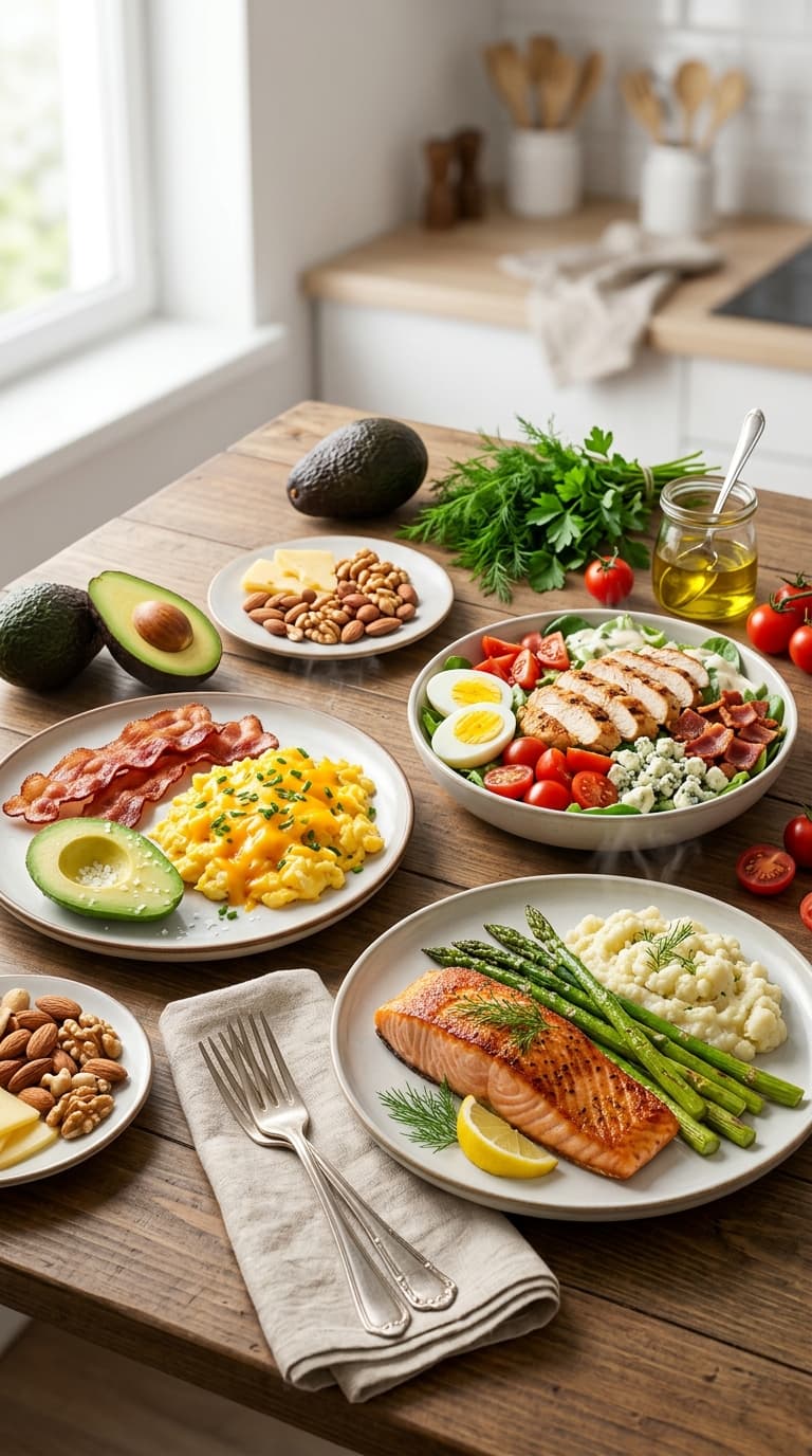 7-Day Keto Meal Plan For Beginners (Complete With Macros) 2 7-Day Keto Meal Plan For Beginners (Complete With Macros)